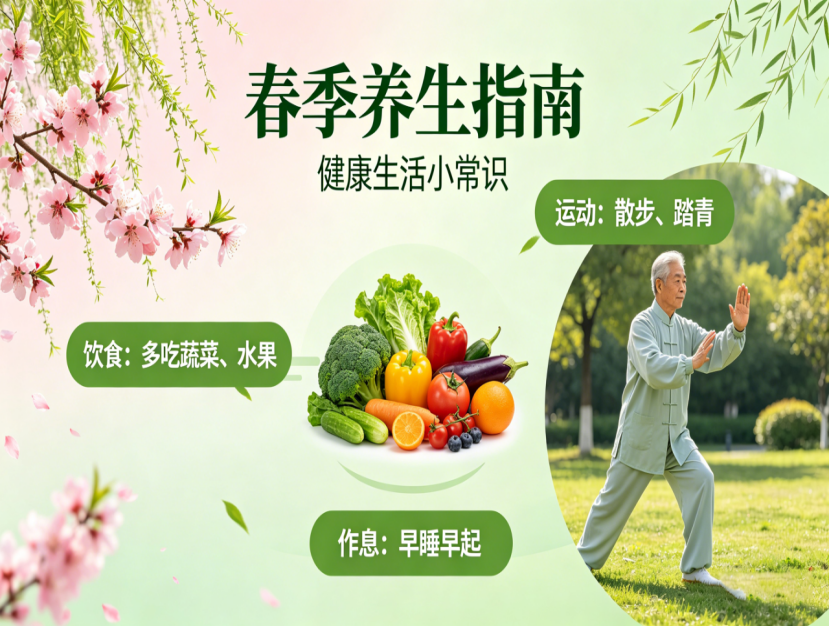 【紫荆小贴士】春季养生进阶版｜优化细节固根基，养出春日好气血
